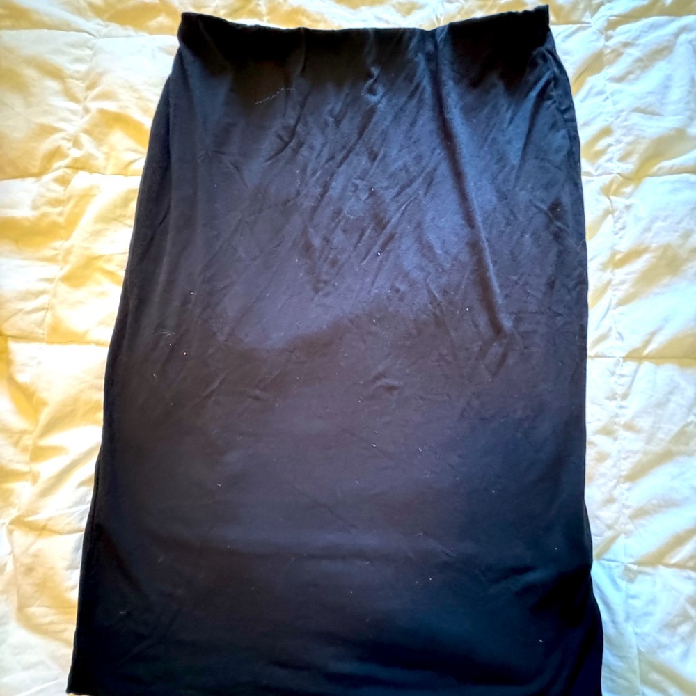 Knit tube skirt